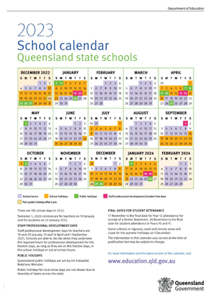 2023 School Calendar 