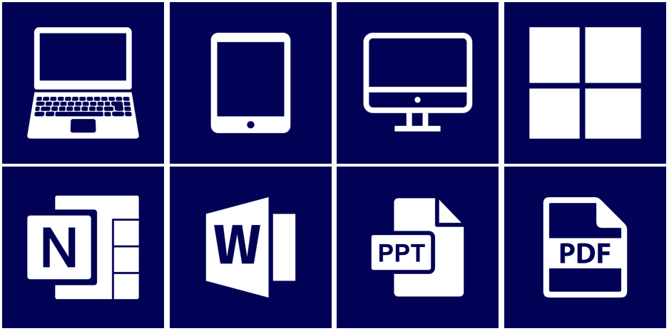 Assistive technology icons